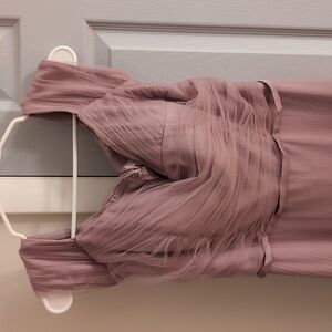 Gorgeous Desert Rose Formal Evening Gown Size 12 Morilee by Madeline Gardner